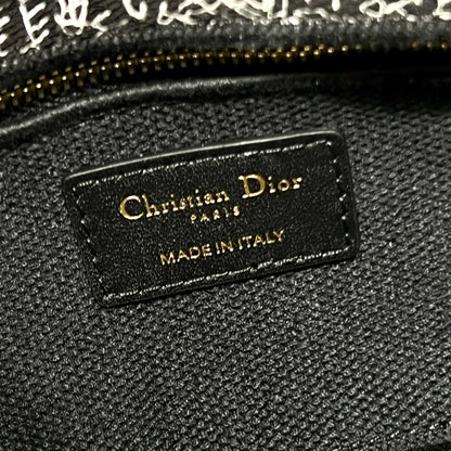 LADY D-JOY Embroidered Bag "Black Paris"