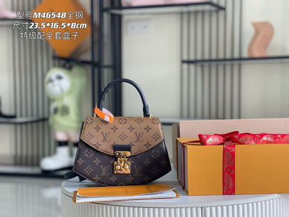 Special grade with a full set of packaging [super grade all-steel hardware original leather] M46548 presbyopia