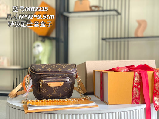 Special grade with a full set of packaging [super grade all-steel hardware original leather] M82335 presbyopia