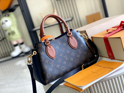 [Superior all-steel hardware original factory leather] M46508 presbyopic black