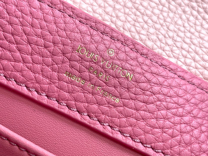 [Premium boutique original leather 💋M20845 light pink flower trio]
