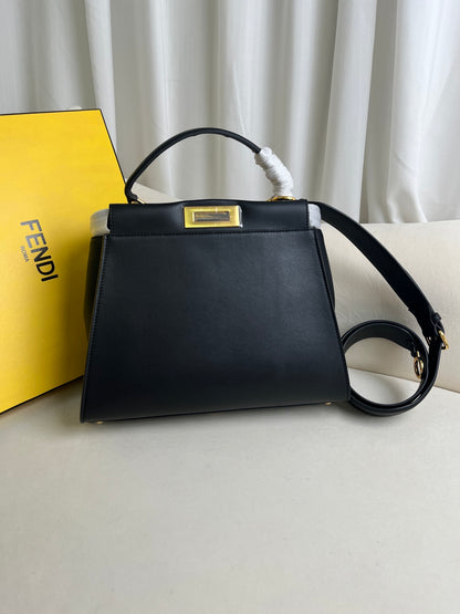 large black Peekaboo ISeeU bag