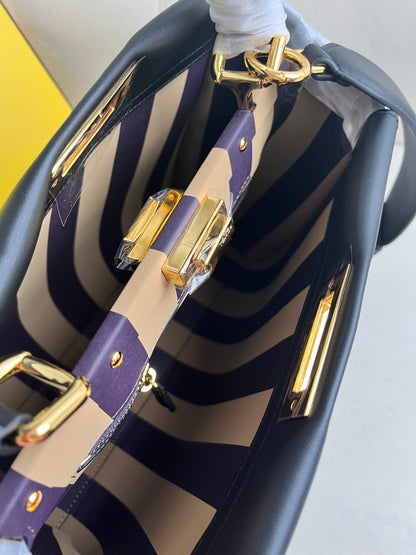 large black Peekaboo ISeeU bag