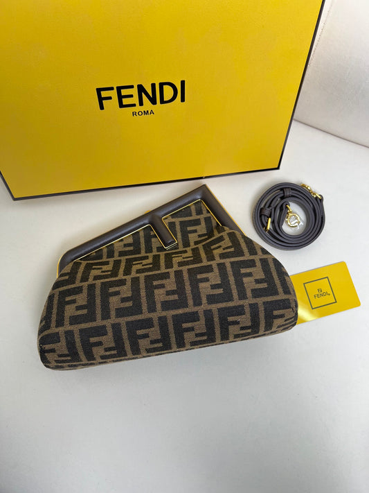 Fendi First Small Bag brown handbag