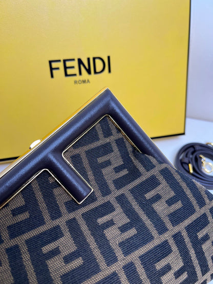 Fendi First Small Bag brown handbag
