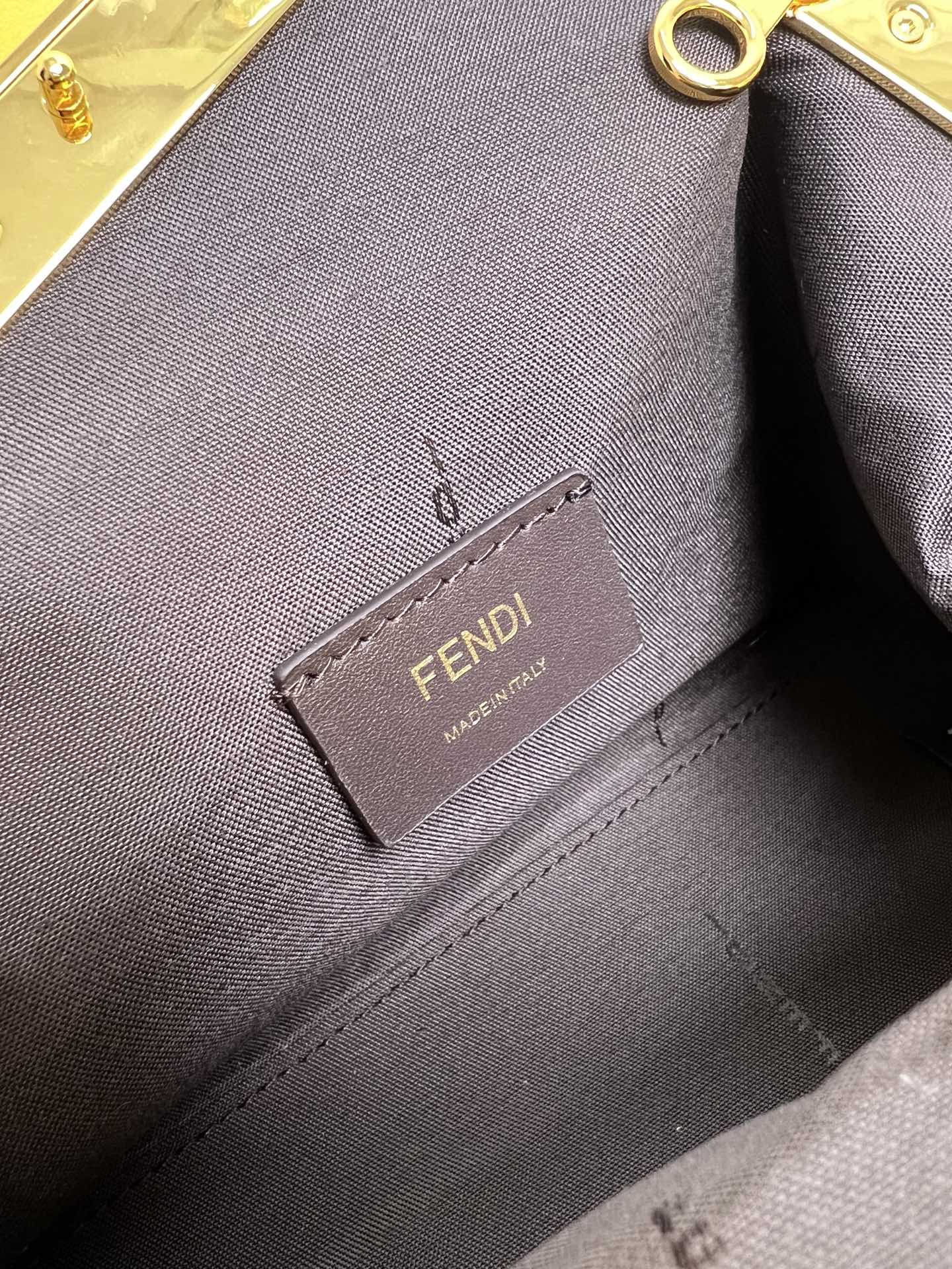 Fendi First Small Bag brown handbag