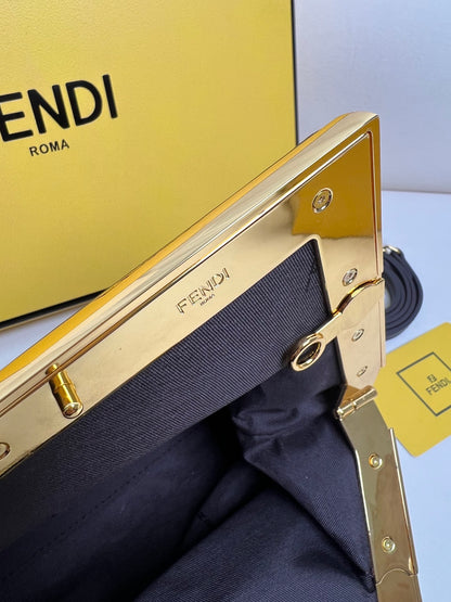 Fendi First Small Bag brown handbag