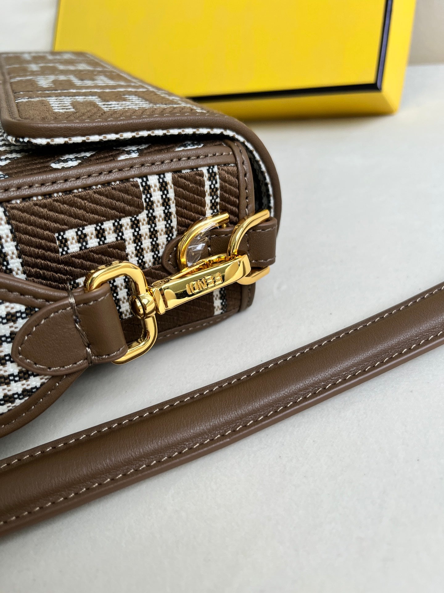 M latest Baguette FF logo Embroidery series #it’s not a bag, it’s Baguette! #