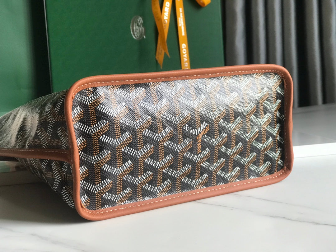 Mini reversible shopping bag Goyard (Goya)