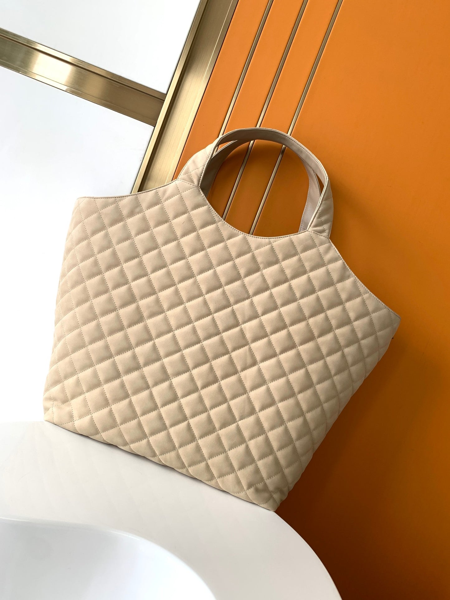 [Original leather] ICARE tote bag ~ shopping bag, Style number: 698651