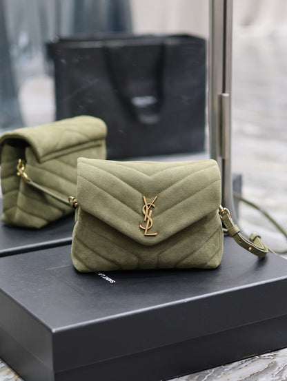 Loulou_ Army Green Nubuck