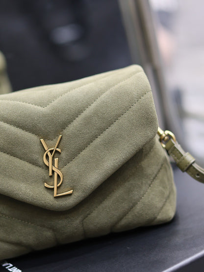 Loulou_ Army Green Nubuck