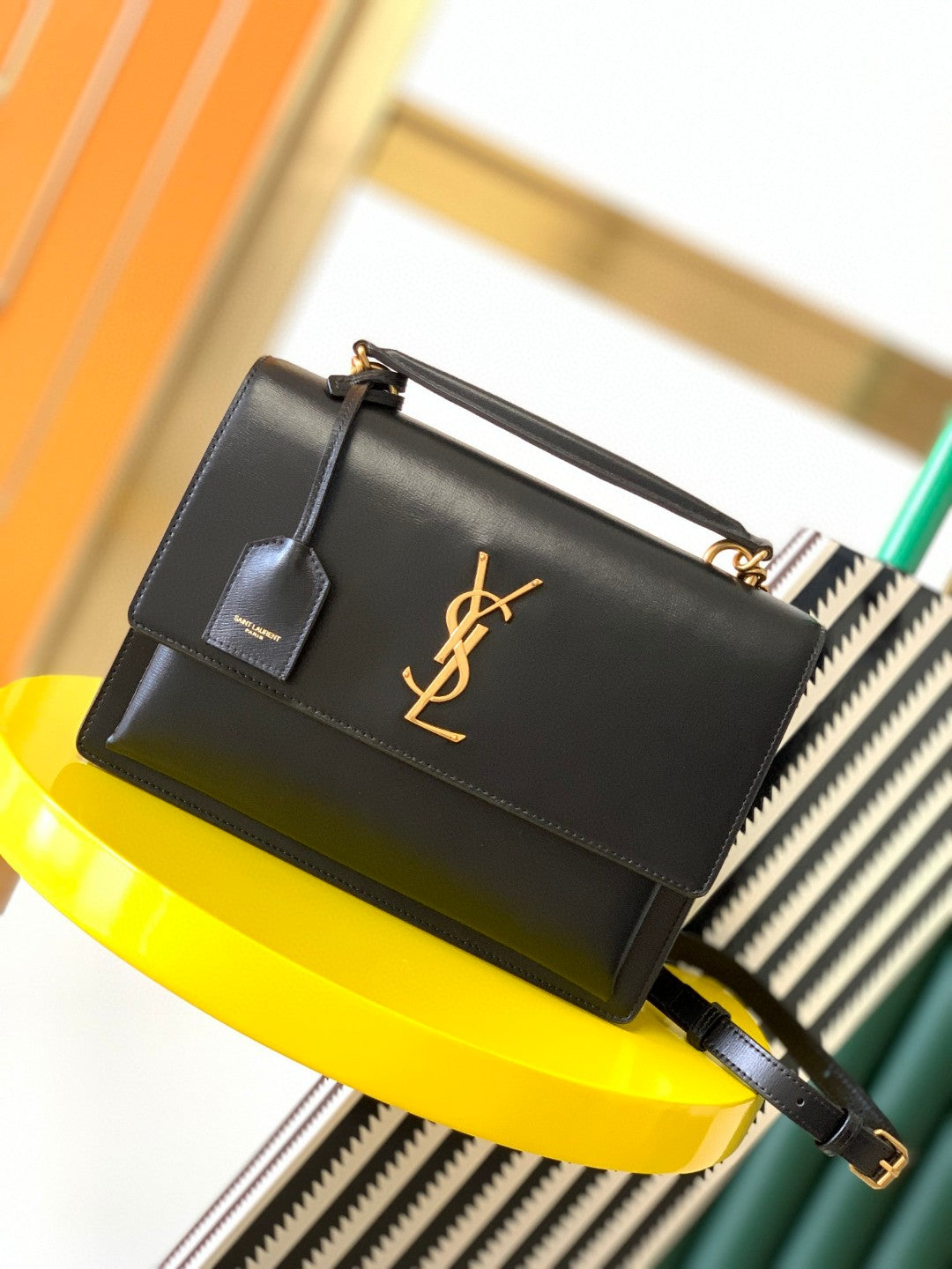 【Original leather】𝙢𝙚𝙙𝙞𝙪𝙢 𝙨𝙪𝙣𝙨𝙚𝙩🌻 Style number: 634723