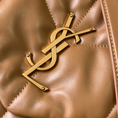 LOULOU PUFFER quilted lambskin bag 29CM~35CM new color caramel arrival! ! !
