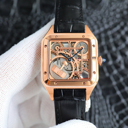 Cartier Santos hollow series Cartier's supernatural work, counter designer teamed up