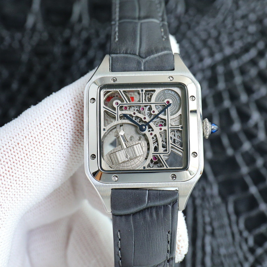 Cartier Santos hollow series Cartier's supernatural work, counter designer teamed up