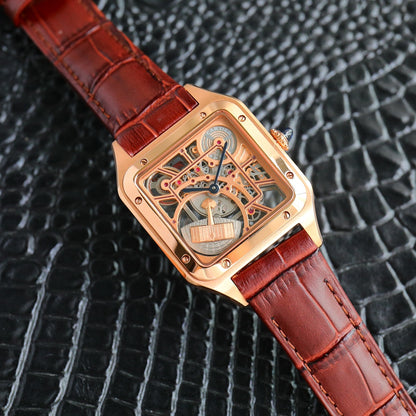 Cartier Santos hollow series Cartier's supernatural work, counter designer teamed up