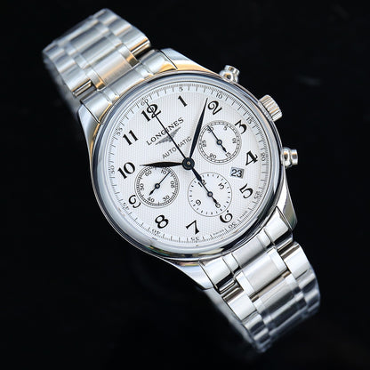 Newly launched Longines L2.759.4 six-needle multi-function machine