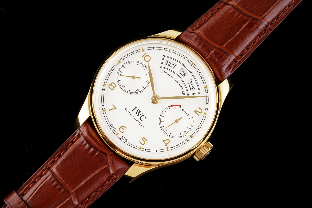 Produced by AZ - IWC Portuguese Series Annual Calendar Watch