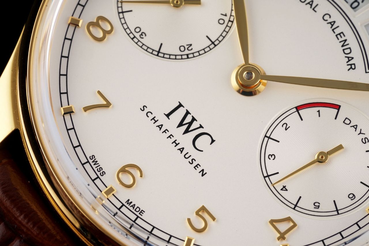 Produced by AZ - IWC Portuguese Series Annual Calendar Watch