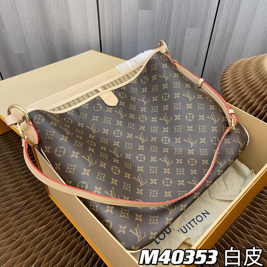 M40353 white leather and internet celebrity packages are shipped! Counter original mold opening
