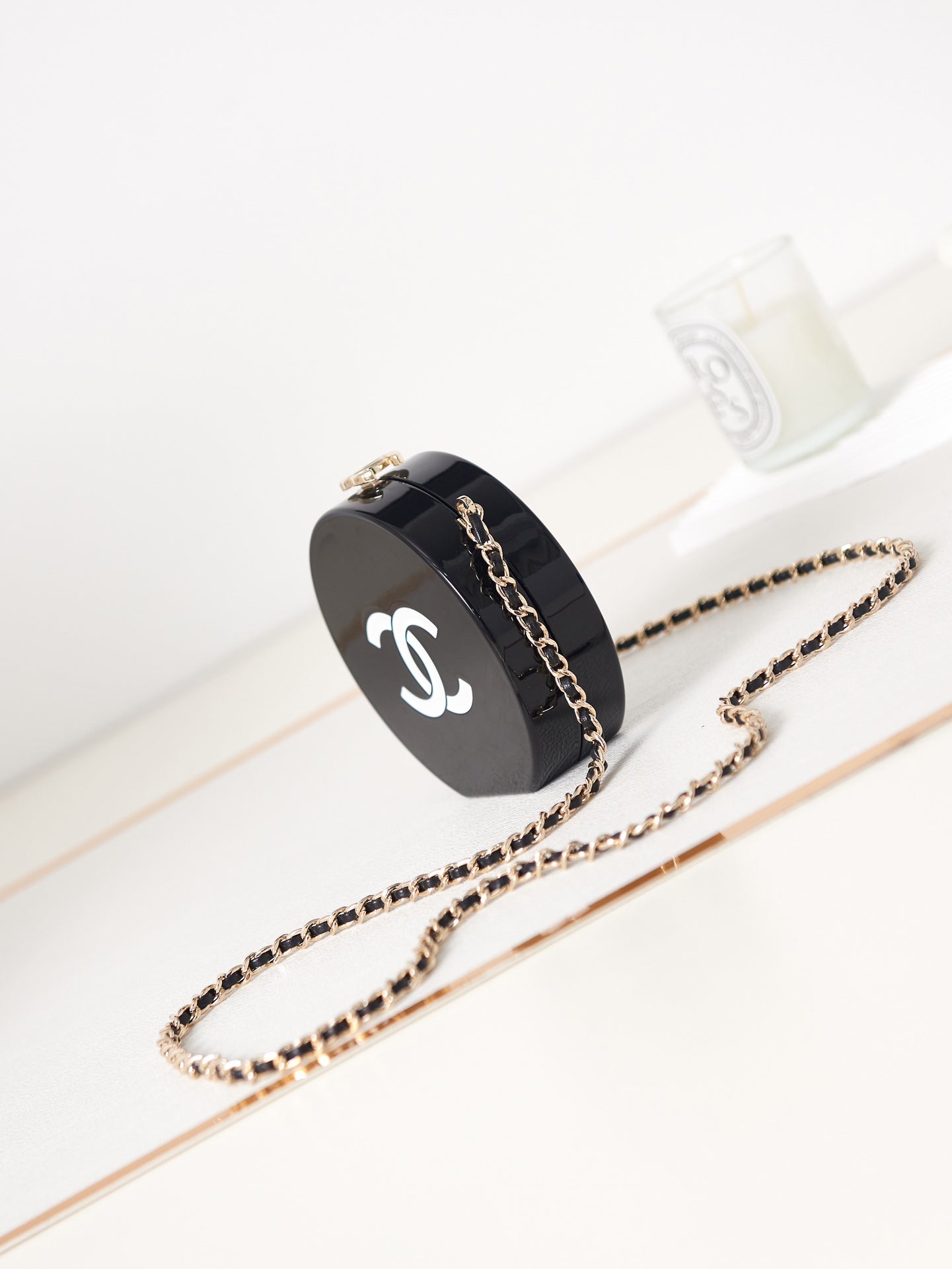 𝐂𝐡𝐚𝐧𝐞𝐥 𝐒𝐒2023 Spring and Summer Heavy Industry Dinner Bag Series Camellia full package Style number AS3548