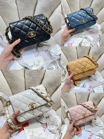 New models in stock! ! 23K cowhide wide shoulder strap shoulder bag 4423